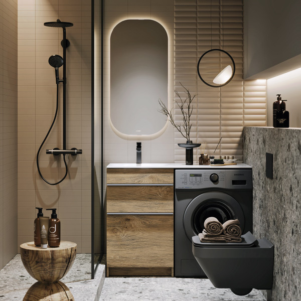 Изображение товара Тумба под умывальник Aqwella Terra TER01052NDB