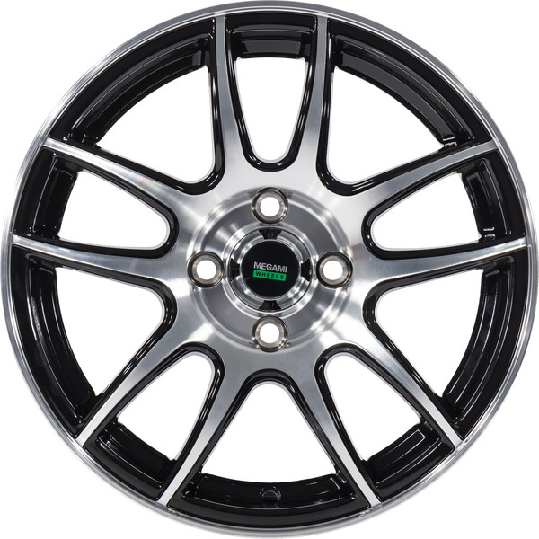 Изображение товара Литой диск Megami MGM-36 15x6" 5x100мм DIA 60.1мм ET 50мм BKF