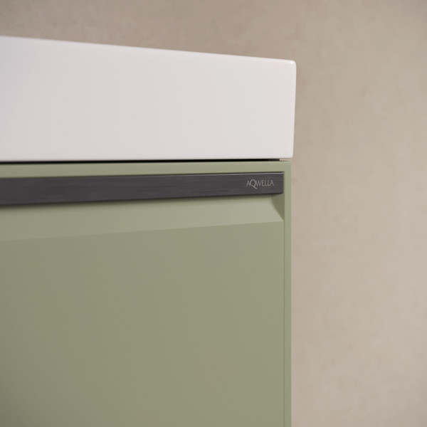 Изображение товара Тумба с умывальником Aqwella Pure PUR0110SH+4610119205164