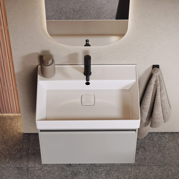 Изображение товара Тумба с умывальником Aqwella Pure PUR0108ST+4610119205126