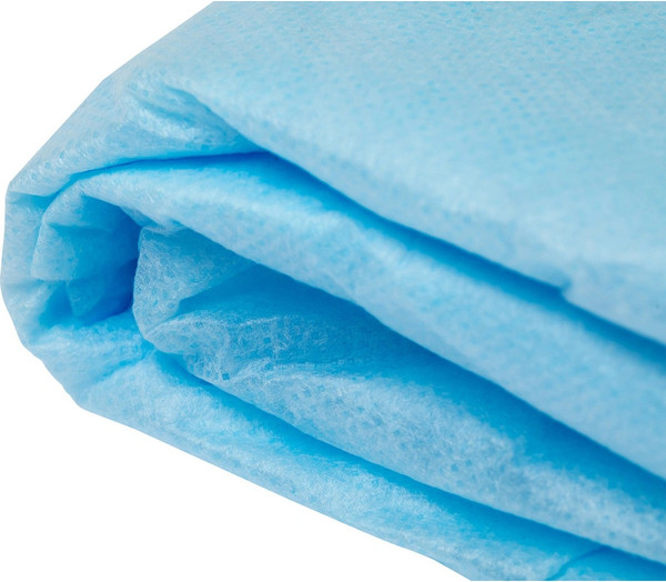Изображение товара Простынь одноразовая White Line спанбонд 140x200 15г/м (10шт, голубой)