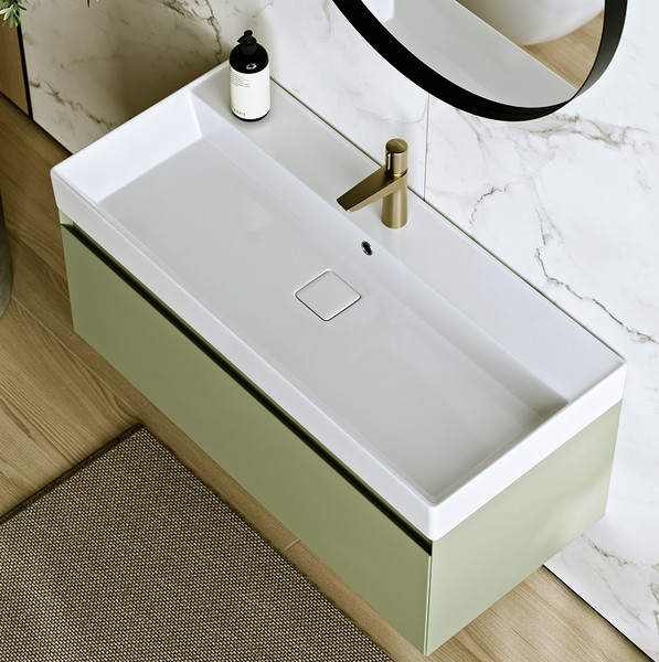 Изображение товара Тумба с умывальником Aqwella Geometria GE01081SH+4610119205126