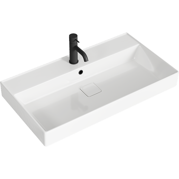 Изображение товара Тумба с умывальником Aqwella Geometria GE01081SH+4610119205126