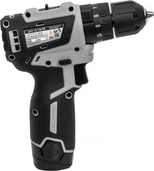 Изображение товара Аккумуляторная дрель-шуруповерт Интерскол ДАУ-10/12В (767.2.2.45)