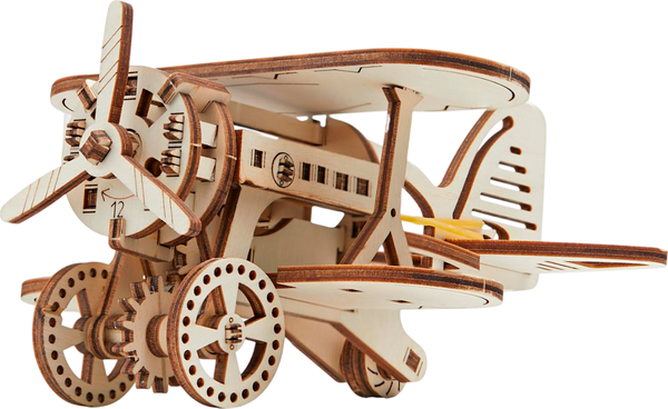 Изображение товара Самолет игрушечный Drovo Самолет Биплан / DR036