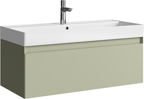 Изображение товара Тумба с умывальником Aqwella Geometria GE01101SH+4610119205164