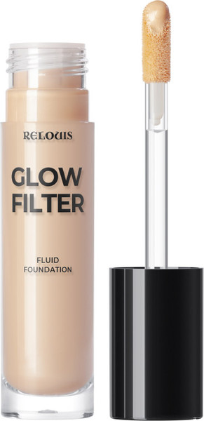 Изображение товара Тональный флюид Relouis Glow Filter Fluid Foundation тон 01 Light Beige