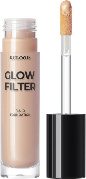 Изображение товара Тональный флюид Relouis Glow Filter Fluid Foundation тон 02 Natural Beige
