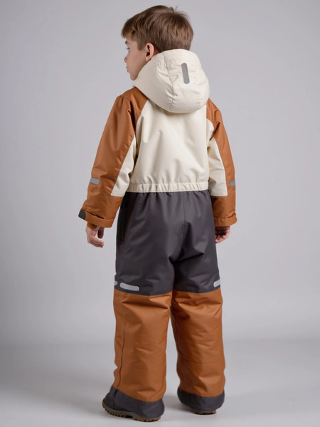 Изображение товара Комбинезон верхний детский Amarobaby Active / AB-OD25-6202ACT/03-116 (р116-122, бежевый)