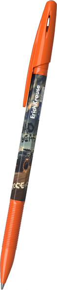 Изображение товара Ручка шариковая Erich Krause R-301 Stick Road Beast / 63075 (синий)