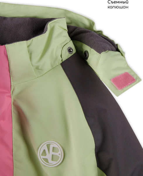 Изображение товара Комбинезон верхний детский Amarobaby Active / AB-OD25-6202ACT/55-122 (р.122-128, лаймовый)