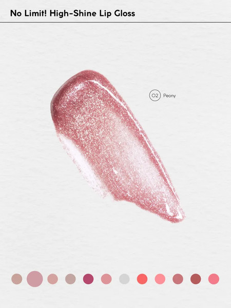 Изображение товара Блеск для губ Monic Beauty No Limit! High-Shine Lipgloss тон 02 Peony