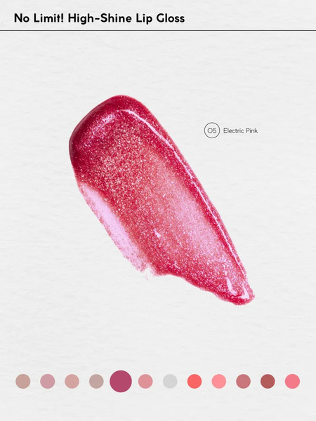 Изображение товара Блеск для губ Monic Beauty No Limit! High-Shine Lipgloss тон 05 Electric Pink