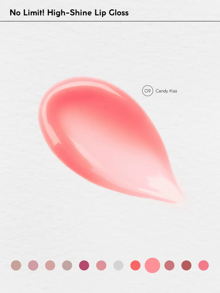 Изображение товара Блеск для губ Monic Beauty No Limit! High-Shine Lipgloss тон 09 Candy Kiss