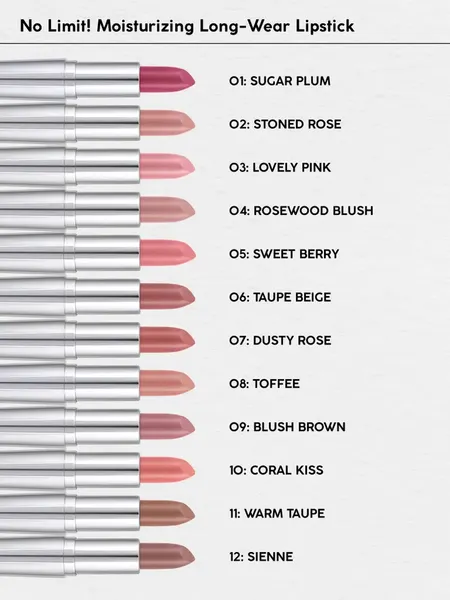 Изображение товара Помада для губ Monic Beauty No Limit! тон 01 Sugar Plum