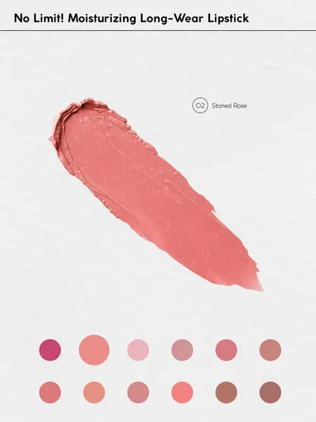 Изображение товара Помада для губ Monic Beauty No Limit! тон 02 Stoned Rose