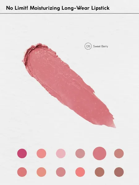 Изображение товара Помада для губ Monic Beauty No Limit! тон 05 Sweet Berry