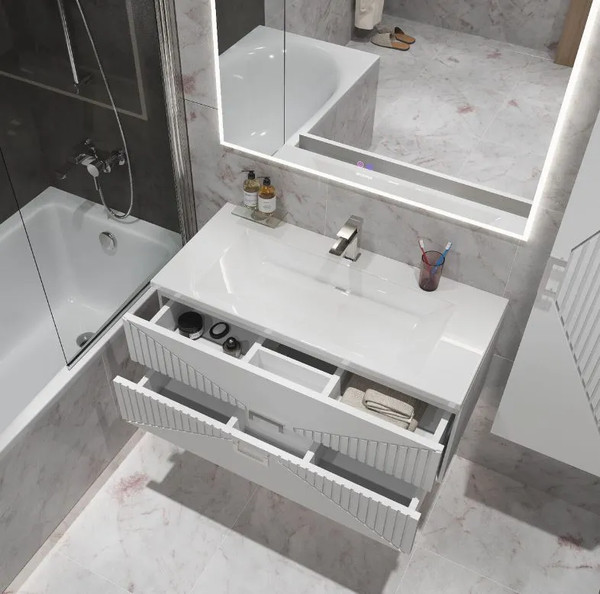 Изображение товара Тумба под умывальник Grossman Луксор 100 / 1010058