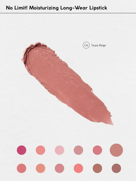 Изображение товара Помада для губ Monic Beauty No Limit! тон 06 Taupe Beige