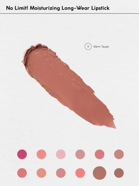 Изображение товара Помада для губ Monic Beauty No Limit! тон 11 Warm Taupe