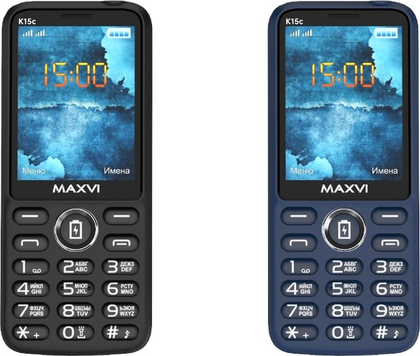 Изображение товара Мобильный телефон Maxvi K15c (синий)