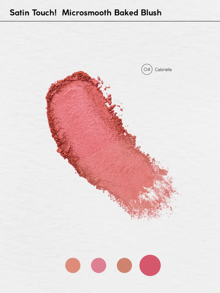 Изображение товара Румяна Monic Beauty Satin Touch! Microsmooth Baked тон 04 Gabrielle