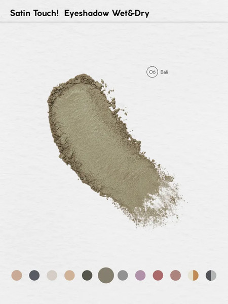 Изображение товара Тени для век Monic Beauty Satin Touch! Wet&Dry тон 06 Bali