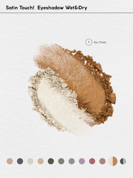 Изображение товара Тени для век Monic Beauty Satin Touch! Wet&Dry тон 11 Abu Dhabi