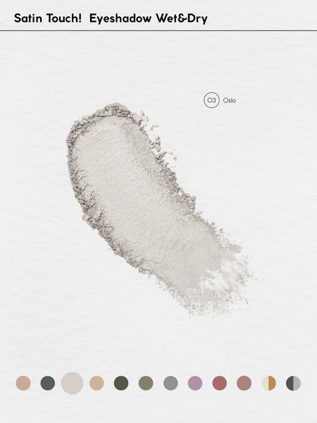 Изображение товара Тени для век Monic Beauty Satin Touch! Wet&Dry тон 03 Oslo