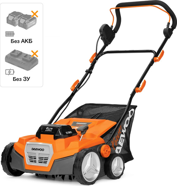 Изображение товара Аэратор-скарификатор для газона аккумуляторный Daewoo Power DSC 3842Li