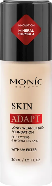 Изображение товара Тональный крем Monic Beauty Skin Adapt! тон 02 Ivory Beige (30мл)