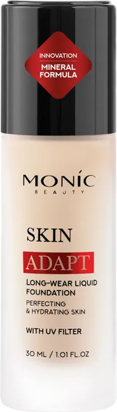 Изображение товара Тональный крем Monic Beauty Skin Adapt! тон 04 Warm Nude (30мл)