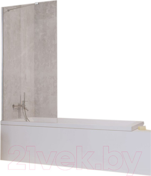 Изображение товара Стеклянная шторка для ванны Radaway Idea PNJ 60 / 10001060-01-01