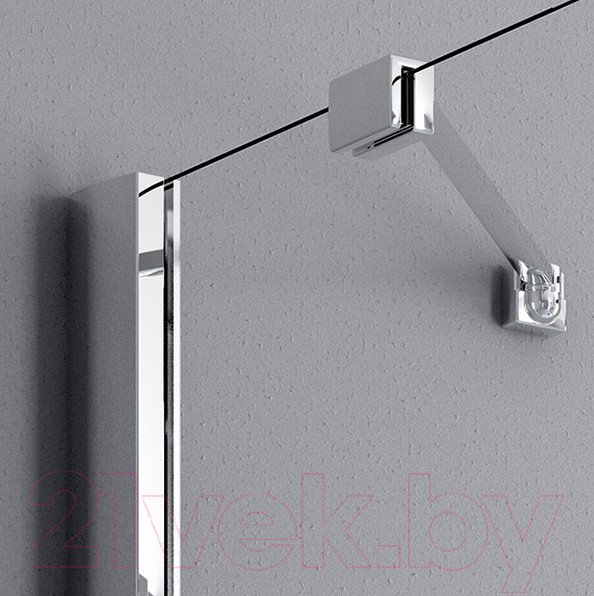 Изображение товара Стеклянная шторка для ванны Radaway Idea PNJ 70 / 10001070-01-01