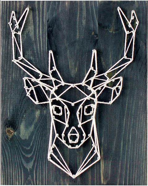 Изображение товара Набор для творчества «изонить» Woody Цвик-Арт Олень / 02383