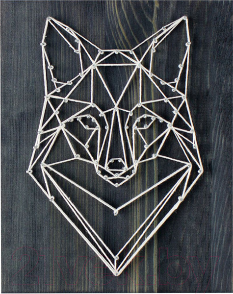 Изображение товара Набор для творчества «изонить» Woody Цвик-Арт Волк / 02390