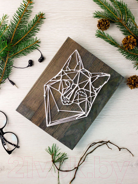 Изображение товара Набор для творчества «изонить» Woody Цвик-Арт Волк / 02390