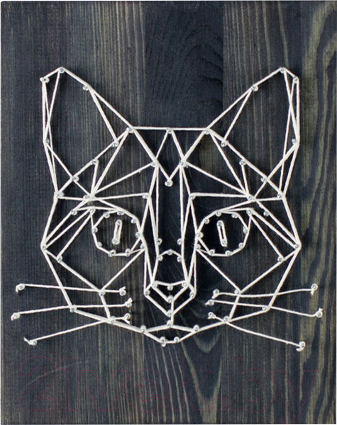 Изображение товара Набор для творчества «изонить» Woody Цвик-Арт Лесной кот / 02406