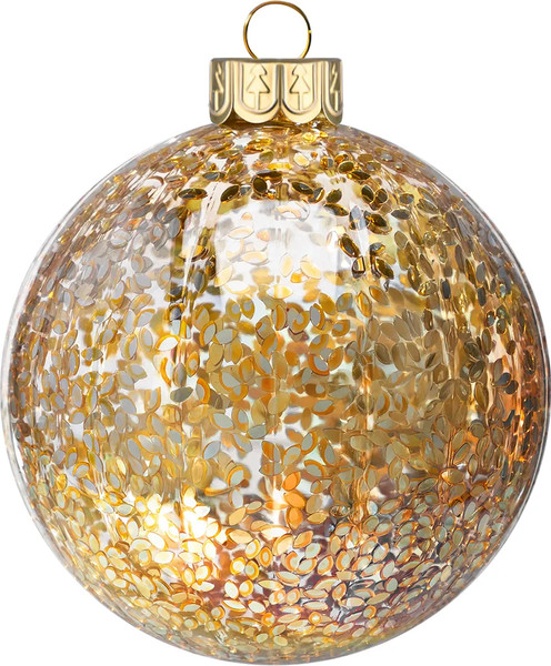 Изображение товара Набор шаров новогодних Elan Gallery 980073 (золотая россыпь)
