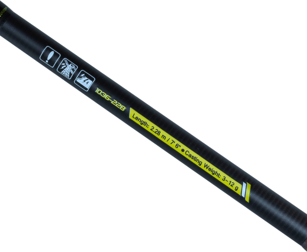 Изображение товара Спиннинг KDF Stratus тест 3-12гр / 1036-228 (2.28м)