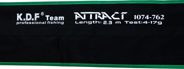 Изображение товара Спиннинг KDF Attract тест 4-17гр / 1074-762 (2.3м)