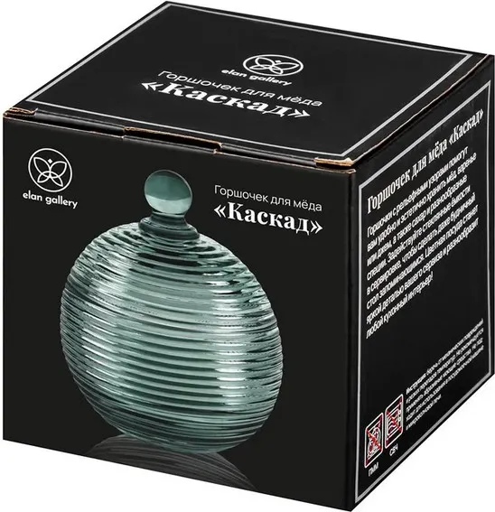 Изображение товара Емкость для хранения Elan Gallery Каскад / 890925 (зеленый)
