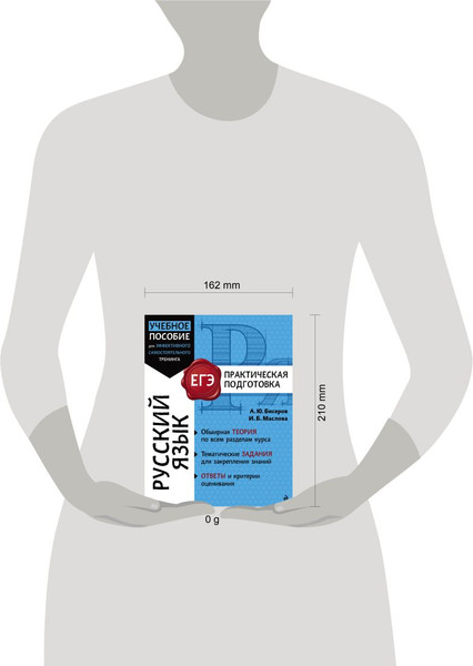 Изображение товара Учебное пособие Эксмо Русский язык, мягкая обложка (Бисеров Александр, Маслова Ирина)