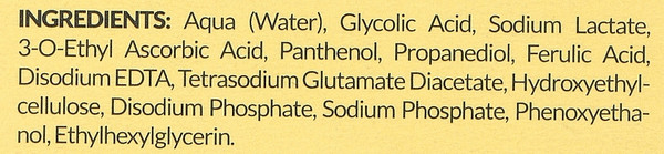 Изображение товара Сыворотка для лица Bielenda Good Skin Glow Boost с гликолевой, феруловой кислотами и вит C (30мл)