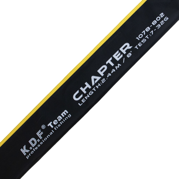 Изображение товара Спиннинг KDF Chapter тест 7-32гр / 1078-802 (2.44м)