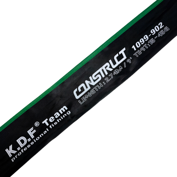 Изображение товара Спиннинг KDF Construct тест 15-45гр / 1099-802 (2.44м)