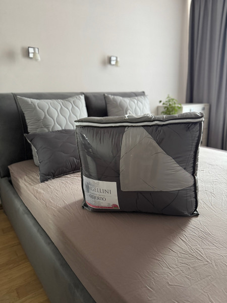 Изображение товара Одеяло Angellini Монохром / 5с017дп (172x205, серый)