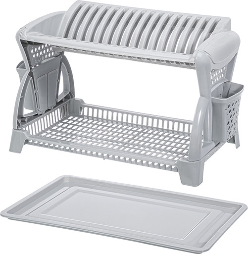 Изображение товара Сушилка для посуды El Casa 065 / 640557 (серый)