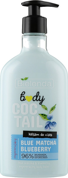 Изображение товара Лосьон для тела Bielenda Body Coctail Голубая матча + Голубика (400мл)