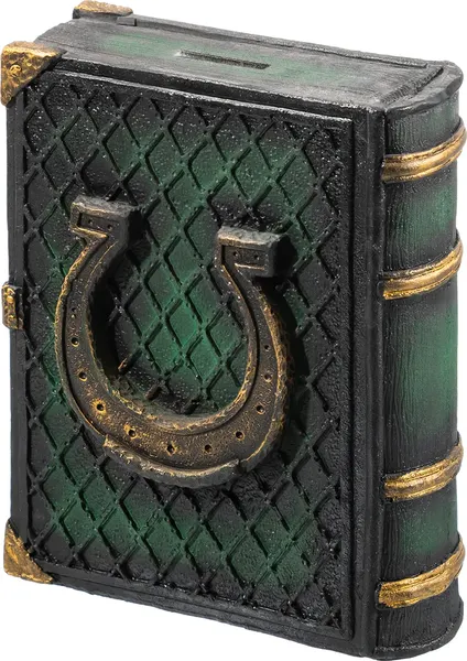 Изображение товара Копилка Elan Gallery Лошадь / 140411 (темно-зеленый/черный)